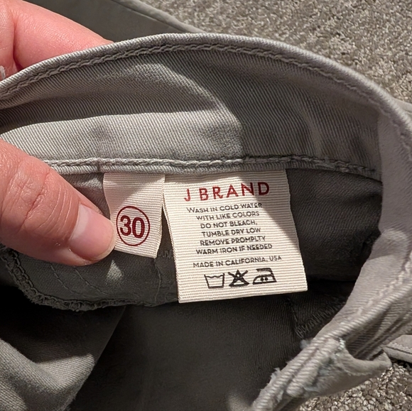 J Brand Khaki Strecth Capris - Picture 8 of 12